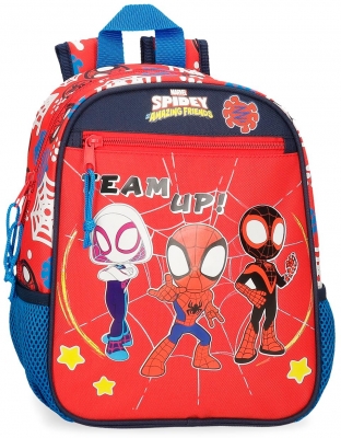 Ghiozdan gradinita baieti, Marvel Spidey and Friends, rosu